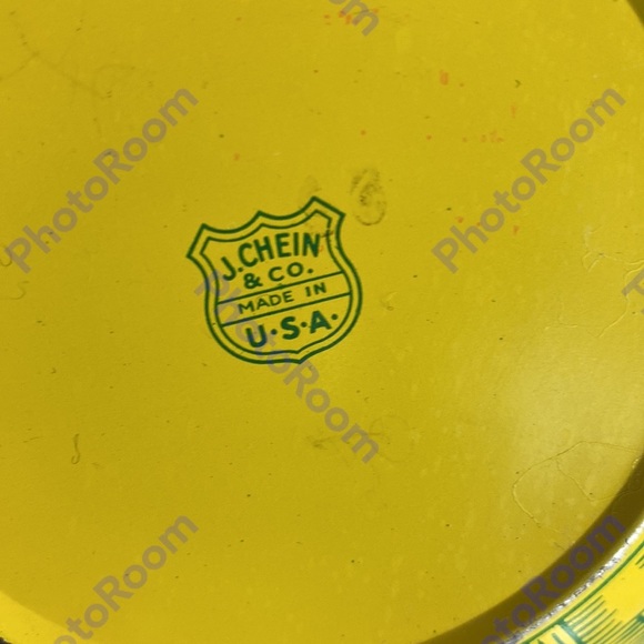 Vintage 1940- 1950 J Chein & Co Tin Litho Nursery Rhyme Easter Basket - Picture 6 of 10